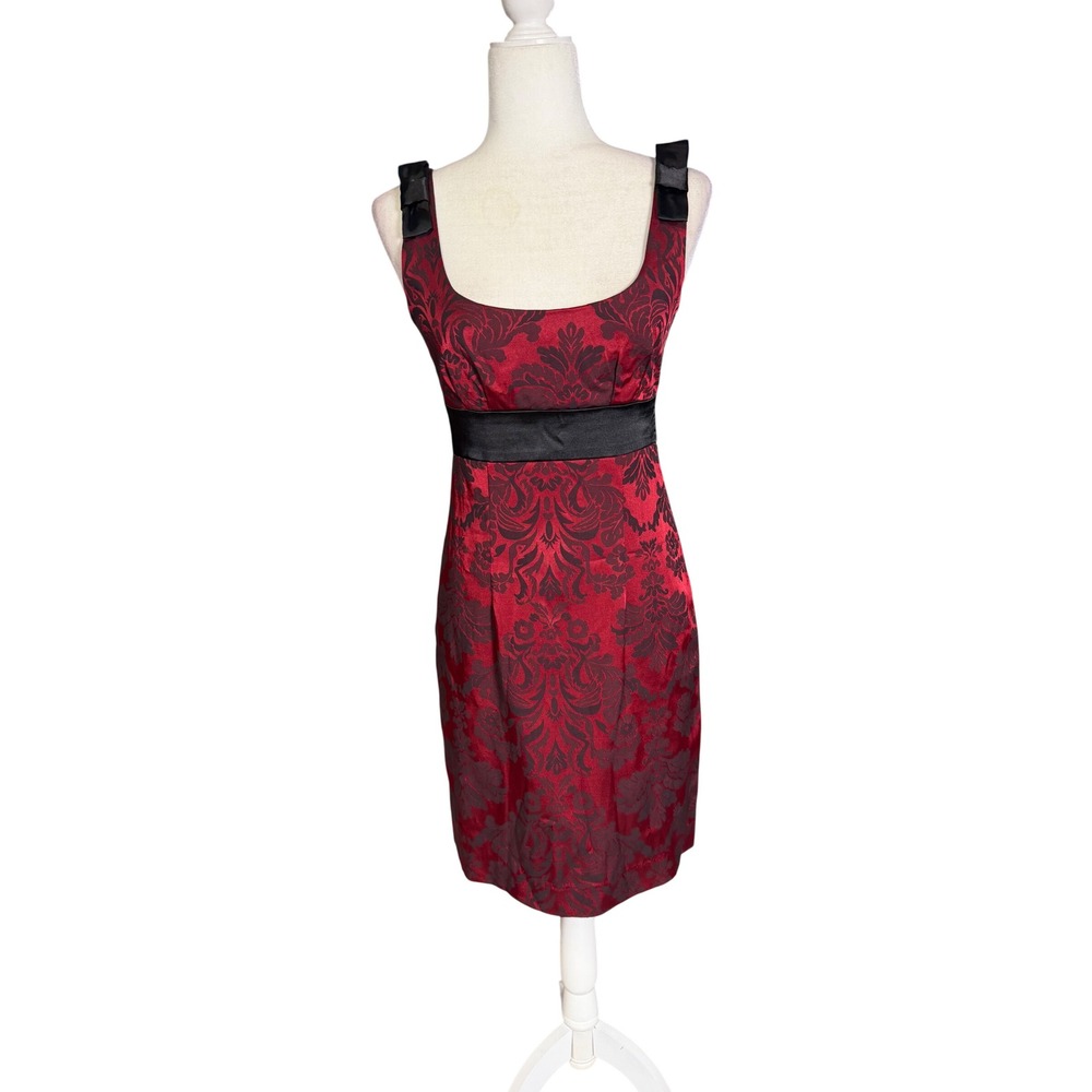 Vintage Y2K Teeze Me Gothic Brocade Mini Dress – Size 5
